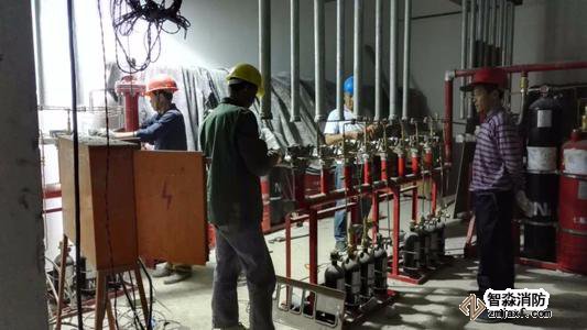 七氟丙烷氣體滅火系統的安裝注意事項